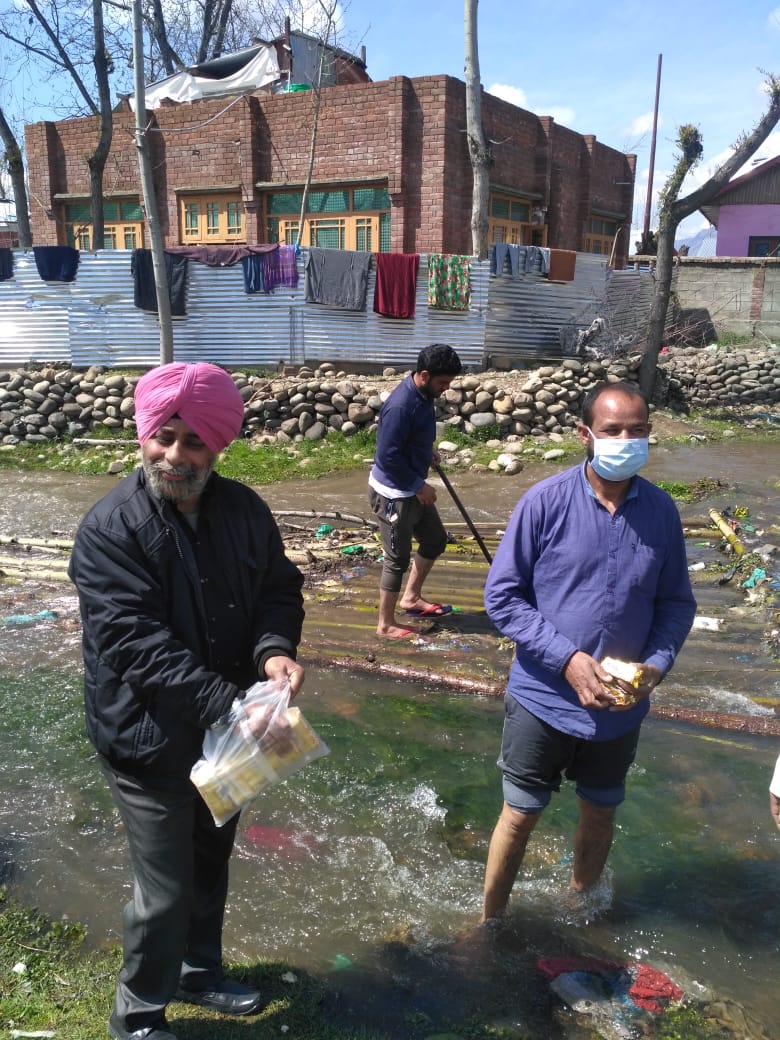 Swachh Bharat Mission in Kashmir against COVID-19 29th march 2020