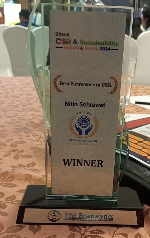 Best Newcomer of the Year: “Satyam Foundation” Connecting Communities Across&nbsp;India